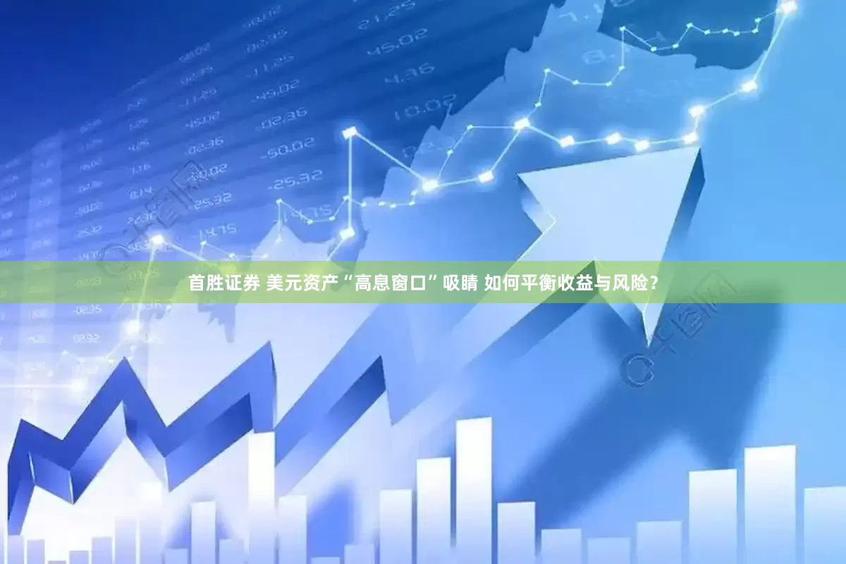 首胜证券 美元资产“高息窗口”吸睛 如何平衡收益与风险？