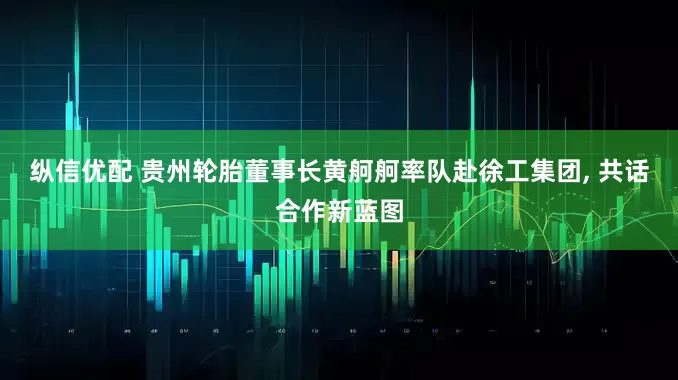 纵信优配 贵州轮胎董事长黄舸舸率队赴徐工集团, 共话合作新蓝图